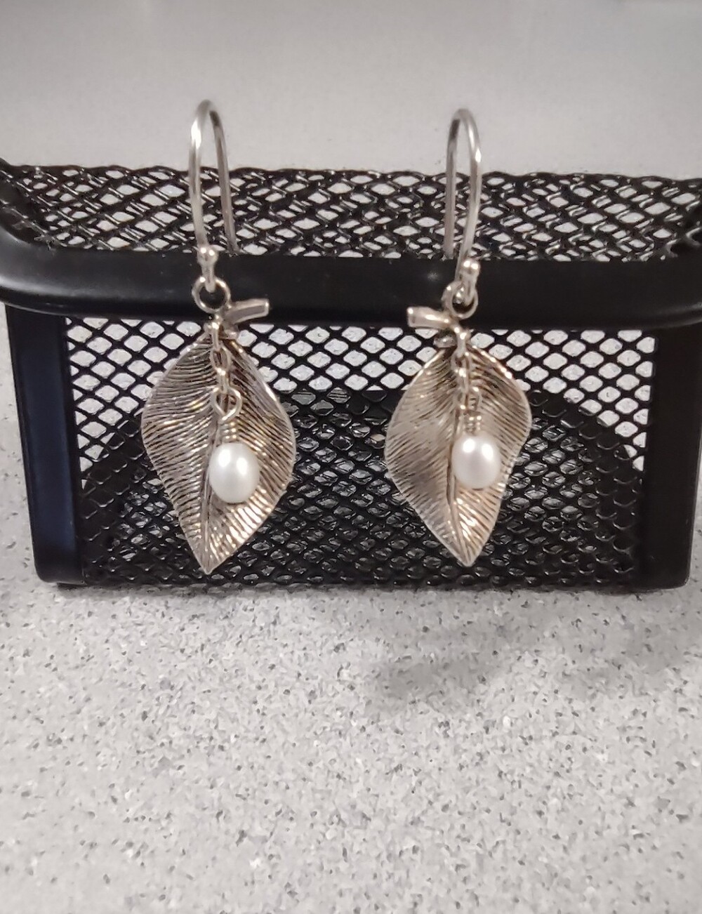 Silpada Leaf+Pearl